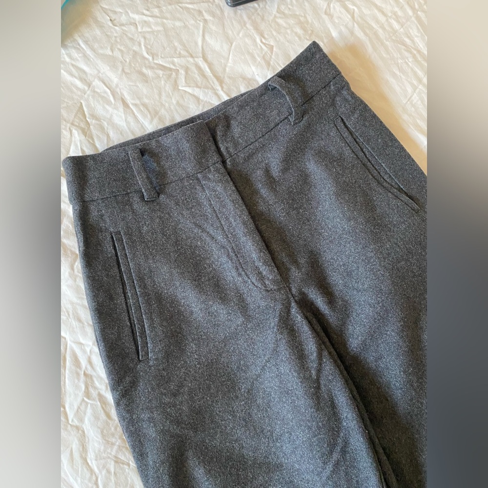 Aritzia Wilfred Front-Tie Wool Cashmere Cropped pants - Picture 4 of 7